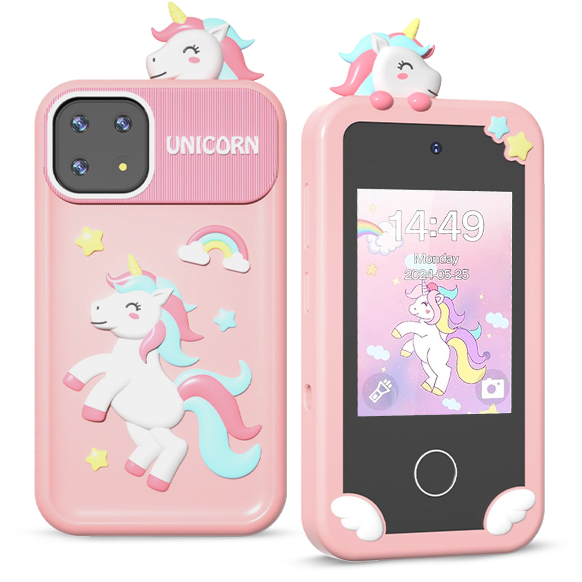 Selybria Kids Smart Phone Toy – Educational Device for Kids (No Wi-Fi, Ages 3–9)