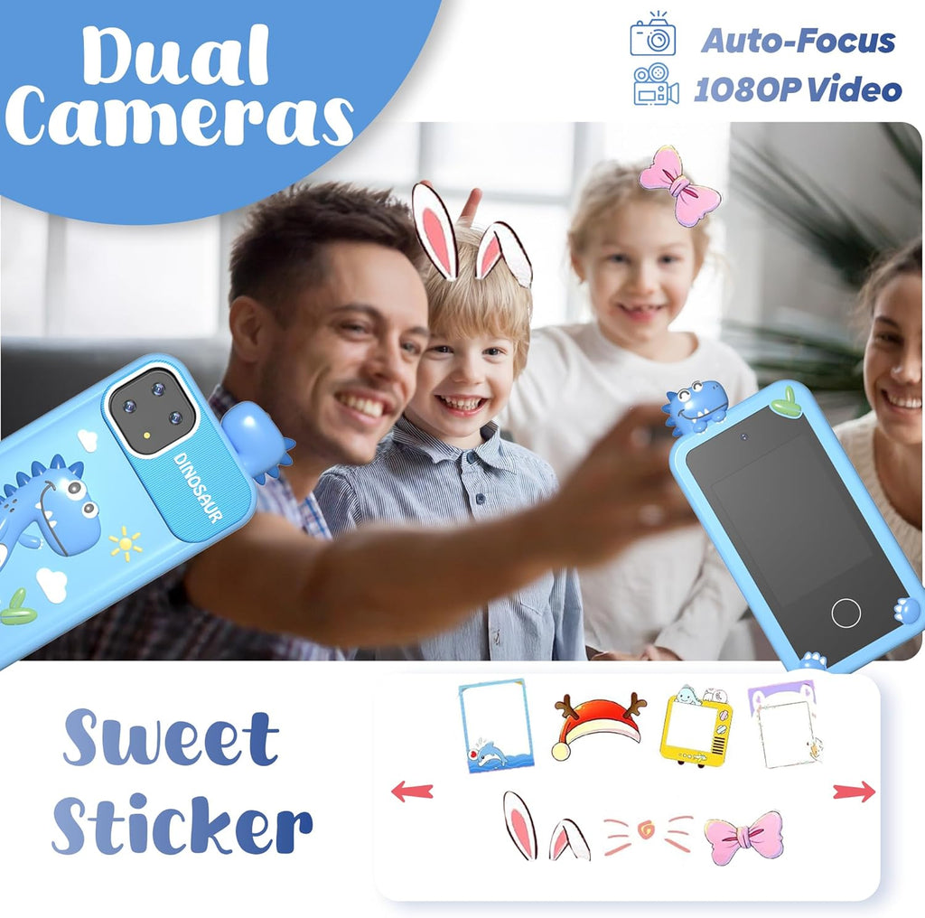 Selybria Kids Smart Phone Toy – Educational Device for Kids (No Wi-Fi, Ages 3–9)